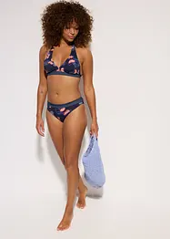 Halter bikinitop met gerecycled polyamide, bonprix