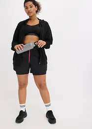 Transparante outdoor oversized jas van mesh, bonprix