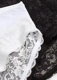 Maxislip (set van 2) met sierlijk kant, bonprix