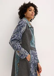 Korte jas met jacquard patroon, bonprix