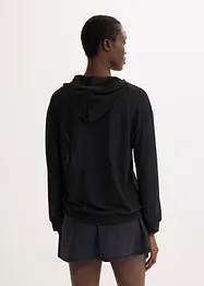 Transparante outdoor oversized jas van mesh, bonprix