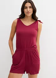 Jersey playsuit in een viscosemix, bonprix