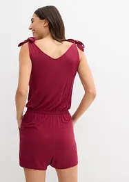 Jersey playsuit in een viscosemix, bonprix