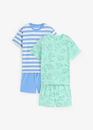 Shortama van puur biologisch katoen (4-dlg. set), bonprix