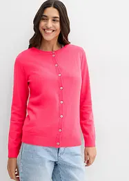 Gebreid vest met ronde hals, bonprix