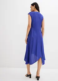 Asymmetrische midi jurk van fijne viscose, bonprix