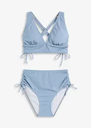 Bikini met gekruiste bandjes (2-dlg. set), bonprix