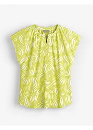 Henley shirt van een zachte viscosemix, bonprix