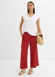 Culotte met een elastische tailleband in een soepele viscosemix, bonprix