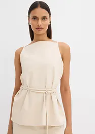 Piqué top, bonprix