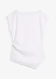 Asymmetrische top van comfortabele scuba, bonprix