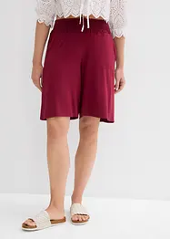 Wijde jersey bermuda in een viscosemix, bonprix