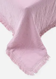 Sprei met franjes van mousseline, bonprix