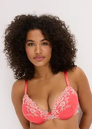 Voorgevormde bh met beugels en multicolor kant, bonprix