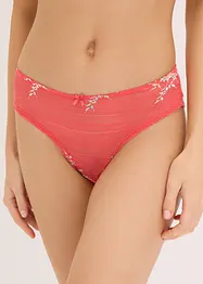 Brazilian slip met multicolor kant (set van 2), bonprix