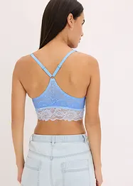 Bralette met fijn kant in kleurverloop, bonprix