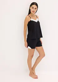 Shortama met spaghettibandjes, bonprix