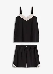 Shortama met spaghettibandjes, bonprix
