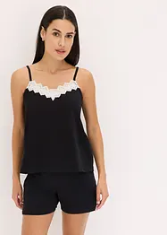 Shortama met spaghettibandjes, bonprix