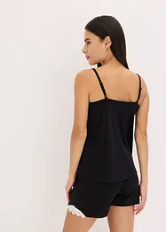 Shortama met spaghettibandjes, bonprix
