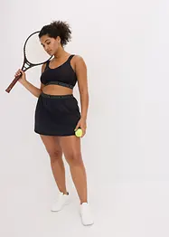Ultra lichte rok met geïntegreerde short, bonprix