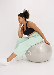 Comfort capri sportbroek met wijde pijpen, bonprix