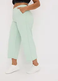 Comfort capri sportbroek met wijde pijpen, bonprix
