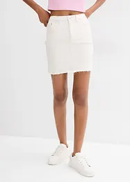 Minirok van een elastische katoenmix, bonprix
