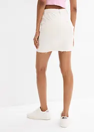 Minirok van een elastische katoenmix, bonprix