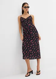 Maxi jurk van mesh, bonprix