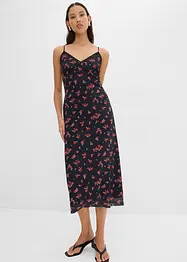 Maxi jurk van mesh, bonprix