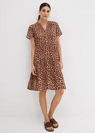 Jurk van zachte mouselline, bonprix