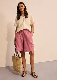 Wijde jersey short, bonprix