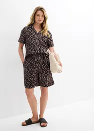 Oversized blouse van mousseline, bonprix