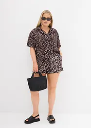 Oversized blouse van mousseline, bonprix