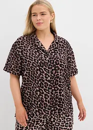 Oversized blouse van mousseline, bonprix