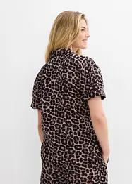Oversized blouse van mousseline, bonprix