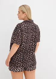 Oversized blouse van mousseline, bonprix