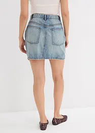 Spijkerrok met een asymmetrische band, bonprix