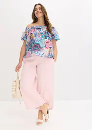 Carmen blouse van een lichte viscosemix, bonprix