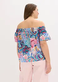Carmen blouse van een lichte viscosemix, bonprix