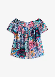Carmen blouse van een lichte viscosemix, bonprix