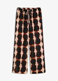 Wijde broek in batik dessin, bonprix