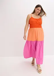 Jurk met spaghettibandjes, bonprix
