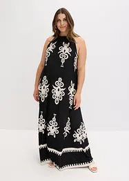 Gedessineerde Jersey jurk in een zachte visocemix, bonprix