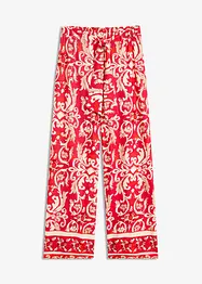 Gedessineerde jersey broek van een zachte viscosemix, bonprix