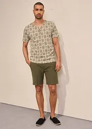 Henley shirt van puur katoen, bonprix