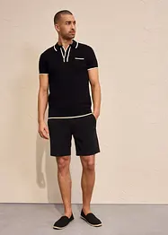 Poloshirt met contrasterende details, bonprix