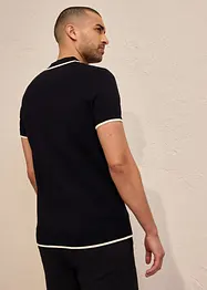 Poloshirt met contrasterende details, bonprix