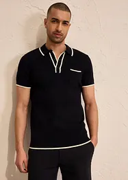Poloshirt met contrasterende details, bonprix